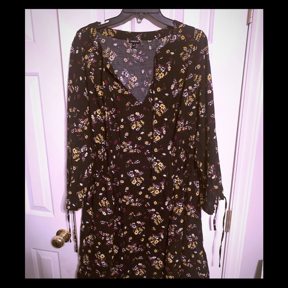 Torrid Plus Size Floral Dress